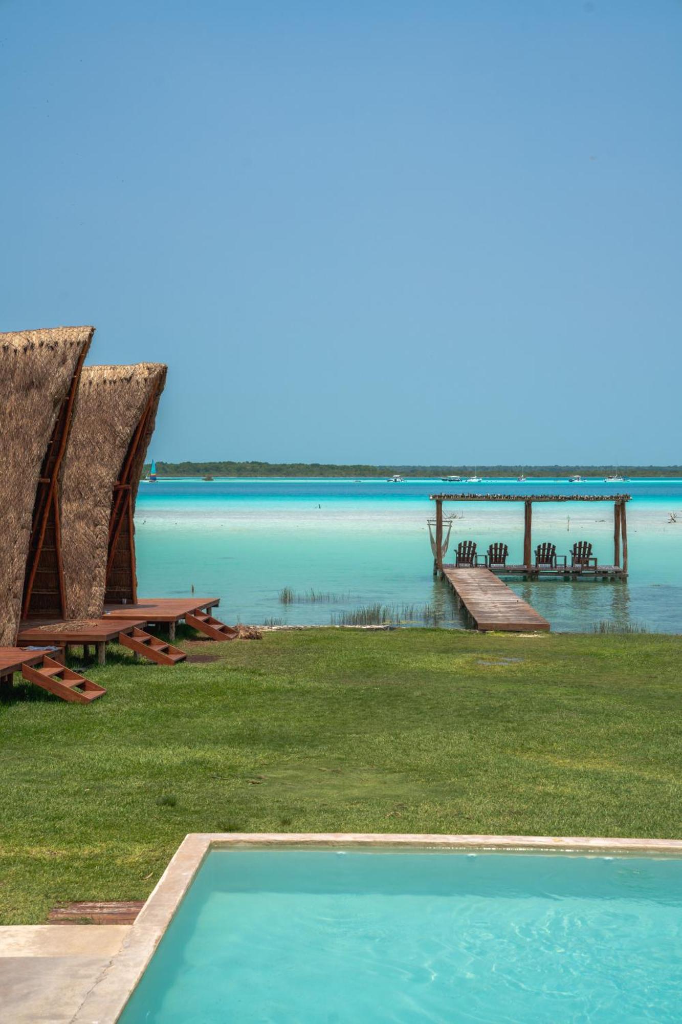 Hotel Casabakal - A Pie De Laguna - Bacalar Exterior photo Laguna Nichupté