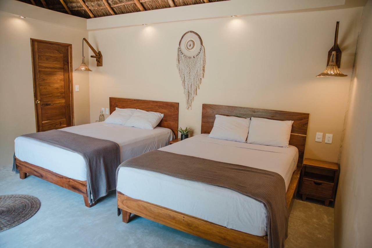 Hotel Casabakal - A Pie De Laguna - Bacalar Exterior photo A bedroom at the hotel